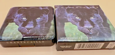 Chantecaille Limited Edition Black Jaguar Eye Shadow Quartet Palette New In Box - Image 1 of 4