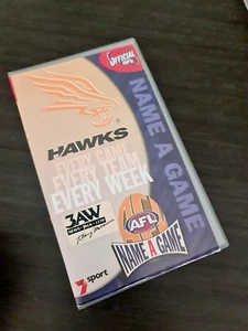 HAWTHORN HAWKS vs MELBOURNE DEMONS ROUND 22 1996 VIDEO VHS NOT DVD AFL VFL - Picture 1 of 3