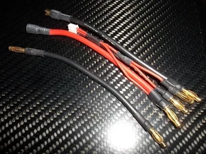 Cordon pour accus LiPo SADDLE - 12AWG / bullet 6 mm - Picture 1 of 1