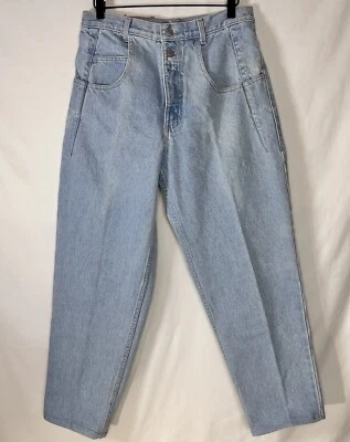 VINTAGE Guess Jeans Light Wash Denim 90s Made in USA Deadstock NEW Men’s 31/27 - Image 1 of 4