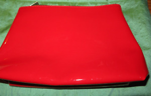 Yves Saint Laurent YSL Beaute  Lipstick Red Cosmetic Makeup Bag Clutch Pouch