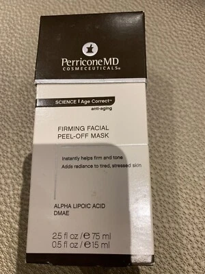 BNIB PERRICONE MD FIRMING FACIAL PEEL-OFF MASK  - image 1 of 4