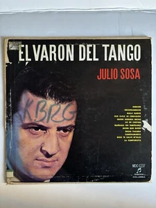 JULIO SOSA EL VARON DEL TANGO LP rare MDC- 1237 KBRG RADIO - Picture 1 of 4