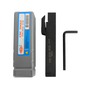 TTEL2020-3T20 LEFT Lathe Grooving Parting Cutter Tool Holder for TDC3 TDJ3 TDT3 - Picture 1 of 8