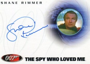 James Bond A44 The Quotable James Bond Shane Rimmer Autograph Card