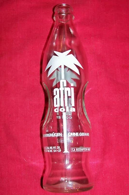 Botella de refresco alemana Afri Cola coleccionable de vidrio de 12 onzas de 0,33 litros Foto 1 de 3