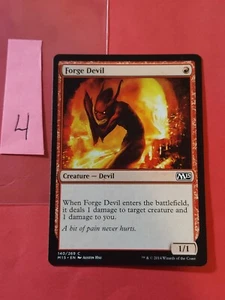 2014 Magic The Gathering Magic 2015 #140 Forge Devil, C, NF, rot, cd4 - Bild 1 von 6