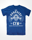 Lord Humungus Gym T-Shirt BLAU,Mad Max,Shine Chrome,Kult,Interceptor,Rockatansky