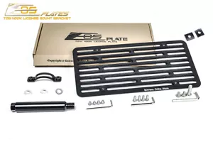 EOS For 92-98 BMW E36 3-Series Full Sized Front Tow Hook License Plate Bracket - Picture 1 of 12