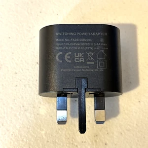 Genuine FX2B-050200U Power Adapter 5V 2.0A Power Supply 10W UK - Afbeelding 1 van 7