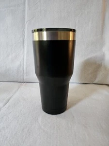 Ozark Trail Black Stainless Steel Coffee / Tea Hot / Cold Mug with Plastic Lid - Picture 1 of 8