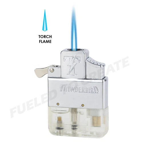 Thunderbird Butano Inserto Antorcha Azul Fondo Transparente Tanque Vector Funciona con Zippo  Foto 1 de 1