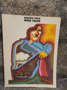 Graham Nash Wild Tales Guitar Chord Songbook 1974 Oop - Picture 1 of 6