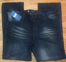 NWT Rock & Republic Slim Straight Colburg Attack Jeans 42 X 34 Limited Ed