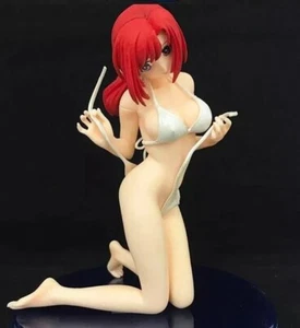 Anime Please Lehrer Wind siehe den weißen Badeanzug PVC Figur Neu keine Box Spielzeugpuppe - Bild 1 von 10