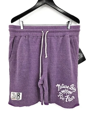 Nuevos Pantalones Cortos Roots of Fight Nature Boy Ric Flair Para Hombre XL Púrpura Foto 1 de 4