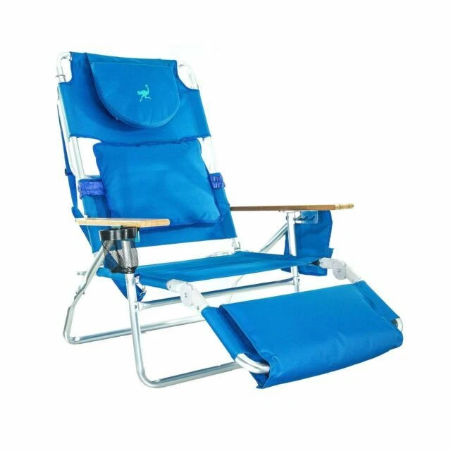 Ostrich Deluxe 3n1 Chair Blue 2day Delivery