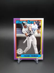2025 Topps #T90-50 Frank Thomas Chicago White Sox 35th Anniversary Insert HOF - Picture 1 of 2