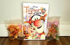 Vintage Disney's The Tigger Movie & McDonald's Happy Meal Toys VHS Blockbuster 