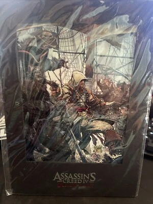 Assassins Creed IV Black Flag GameStop Exclusive Todd McFarlane Cel Art - Image 1 of 2