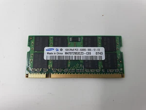 Samsung P500 NP-P500Y RAM Memory 1GB DDR2 PC2-5300S Samsung M470T2953CZ3 Genuine - Picture 1 of 6