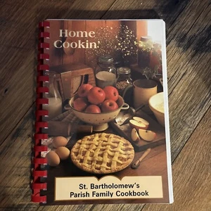 2002 Newaygo, MI St. BARTHOLOMEW Church COOK BOOK Community Cookbook Recipes - Imagen 1 de 5