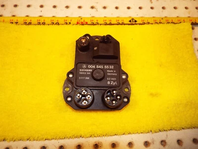 Mercedes W126 R107 560 8 Zyl 0045455532 Motor Siemens ignition 1 Module /EZL0021 - Image 1 of 4