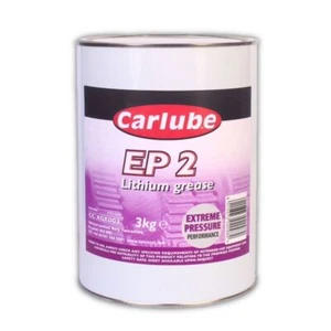 Carlube EP2 Lithium Grease 3kg Multi Purpose Extreme Pressure Performance - Picture 1 of 8