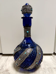 Vintage Kobalt Blau Vase 1950er Jahre  - Bild 1 von 4