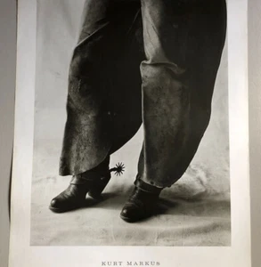 Kurt Markus — affiche de l'exposition à la galerie Staley-Wise à New York — 1987 - Picture 1 of 6