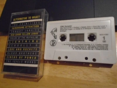 RARE PROMO rca 1988 va CASSETTE TAPE Love & Rockets Fields of Nephilim red lorry - Image 1 of 2