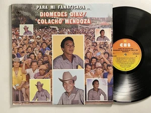 DIOMEDES DIAZ COLACHO MENDOZA PARA MI FANATICADA CBS COLOMBIA RARE LATIN LP - Picture 1 of 2