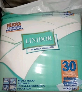 LINIDOR TRAVERSA SALVALETTO 30 PEZZI MISURA GRANDE 80X180CM MULTIUSO SICURA - Foto 1 di 1