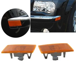 1 Paar Vordere Seitenblinker-Parkmarkierungsleuchte für Chrysler 300 2005-2010 - Picture 1 of 14