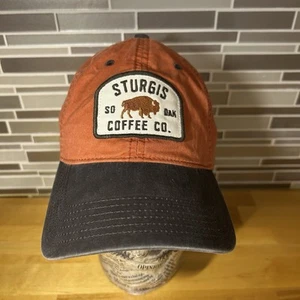 Baseballmütze Sturgis Coffee Co South Dakota Buffalo Logo bestickt Aufnäher Vater - Bild 1 von 7