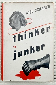 Thinker vs. Junker German Political History Hardcover Dust Jacket 1st Ed. 282p - Picture 1 of 7