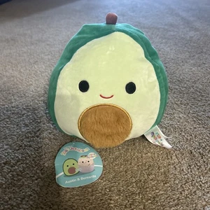 Peluche Squishmallow Flip A Mallows 8" Austin e Bernardo/Avocado, Burrito nuovo con etichetta - Foto 1 di 14