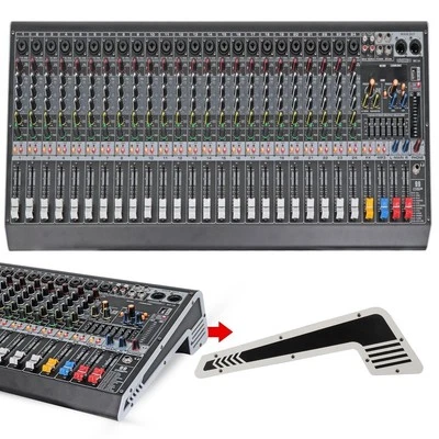 5Core Audio Mixer 24 Channel DJ Soundboard USB Interface Bluetooth XLR Console - Image 1 of 4