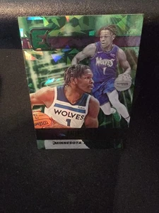 2021-22 Panini Cronache - Essentials Anthony Edwards #307 Verde - Foto 1 di 2