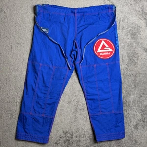 Gracie Barra Pants Adult A3 Blue Equipe GB Edition Jiu Jitsu Training Ripstop - Picture 1 of 9