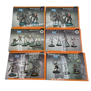 Corvus Belli Infinity Miniature Box Sets Empty Boxes lot Of 6 Nothing Inside - Picture 1 of 11