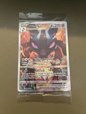 Lucario VSTAR SWSH291 SWSH: Sword & Shield Promo Cards Holo SEALED - Image 1 of 4