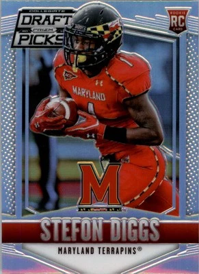 2015 Panini Prizm Draft Picks Prizms #243 Stefon Diggs - FB - Image 1 of 2