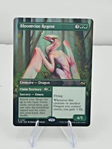 MTG | Bloomvine Regent // Claim Territory (Reversible)| (NM) Tarkir: Dragonstorm - Picture 1 of 2