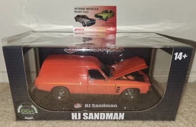 1:24 DDA Holden HJ Sandman Panel Van Mandarin Red #DDA521 Foto 1 de 4