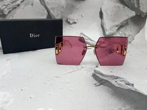 DIOR SQUARE OVERSIZED SUNGLASSES 30MONTAIGNE S7U BRAND NEW - Picture 1 of 6