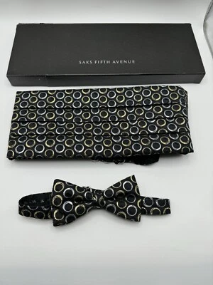 Faja Saks Fifth Avenue con estampado negro Foto 1 de 4