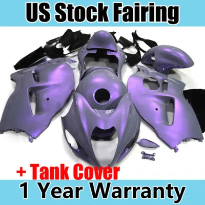 Chameleon Dazzling Purple Gray Fairing Kit For Suzuki Hayabusa GSX1300R 99-2007 - Image 1 of 4