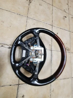 Volante Lincoln LS 2003 2004 2005 2006 grano madera negro Foto 1 de 4