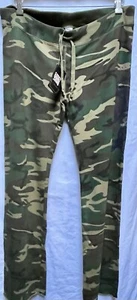 Lucky Brand Y2K M Camouflage Vintage Adjustable Waist Long Sweat Pants NEW - Picture 1 of 4
